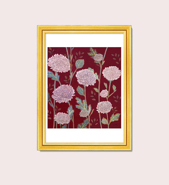 Marigold Autumn Flower Pattern